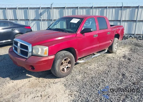 2007 Dodge Dakota Slt из США, поврежденный, VIN 1D7HE48N77S107448